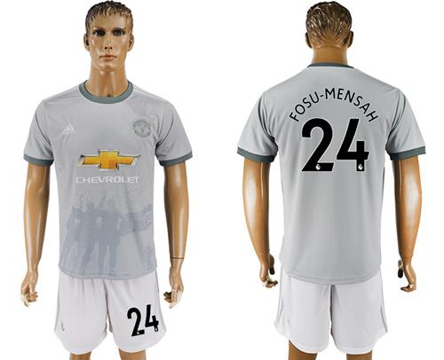Manchester United #24 Fosu-Mensah Sec Away Soccer Club Jersey